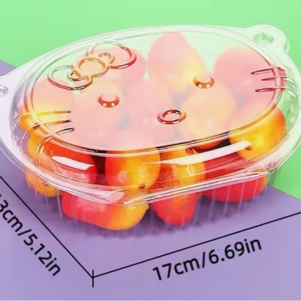 Hello Kitty Plastic Reusable/Disposable Food Storage Containers 20 Pack - Picture 4 of 8